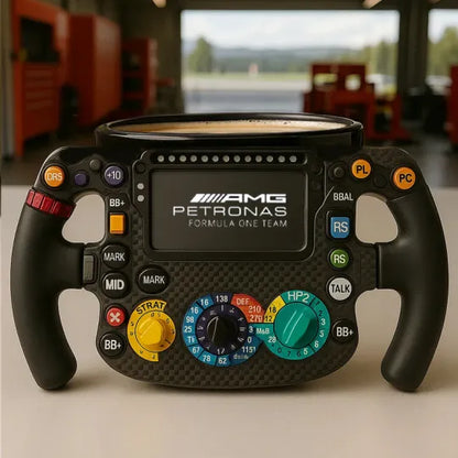 F1 Racing Wheel Mug