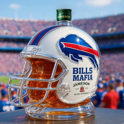 Buffalo Bills Helmet Whiskey Decanter