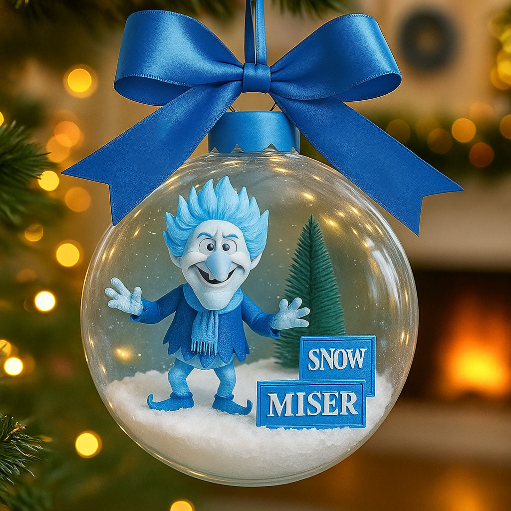 Heat Miser & Snow Miser Christmas Ornament 🎄🔥❄️