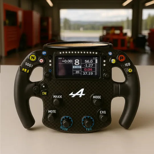 F1 Racing Wheel Mug