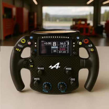 F1 Racing Wheel Mug